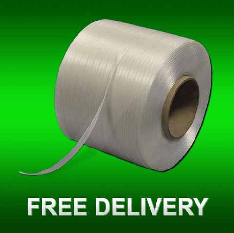 Baler Strapping, 9mm x 500M, 4 Rolls: €114.00per Box / €28.05per Roll / €0.057per Metre
