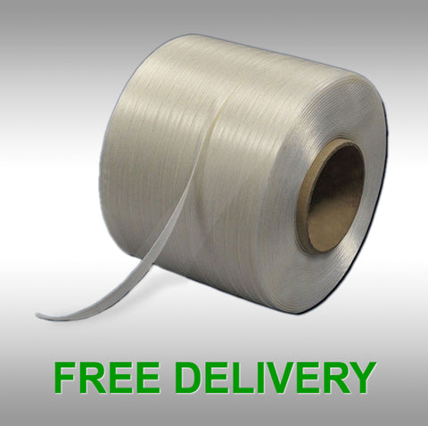 Baler Strapping, 9mm x 500M, 8 Rolls: €155.50per Box / €28.50 per Roll / €0.040 per Metre